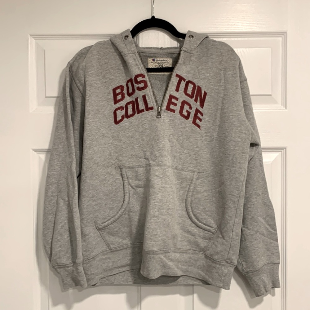 Champion pullover Boston college hoodie size M